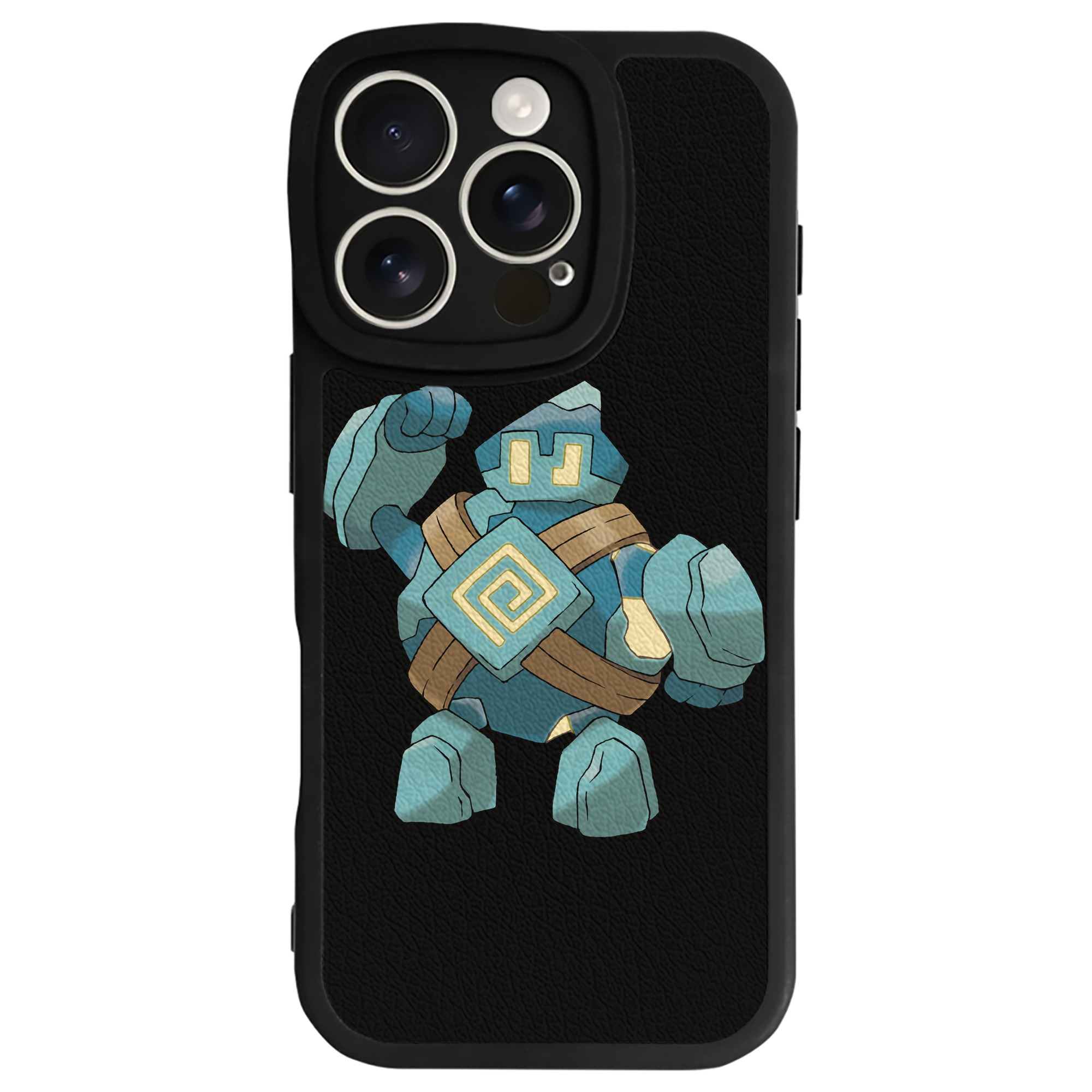 （画像用） ポケットモンスター Pokémon 【iPhone 16シリーズ対応】シリコンスマホケース（レザー調） 材質：シリコン